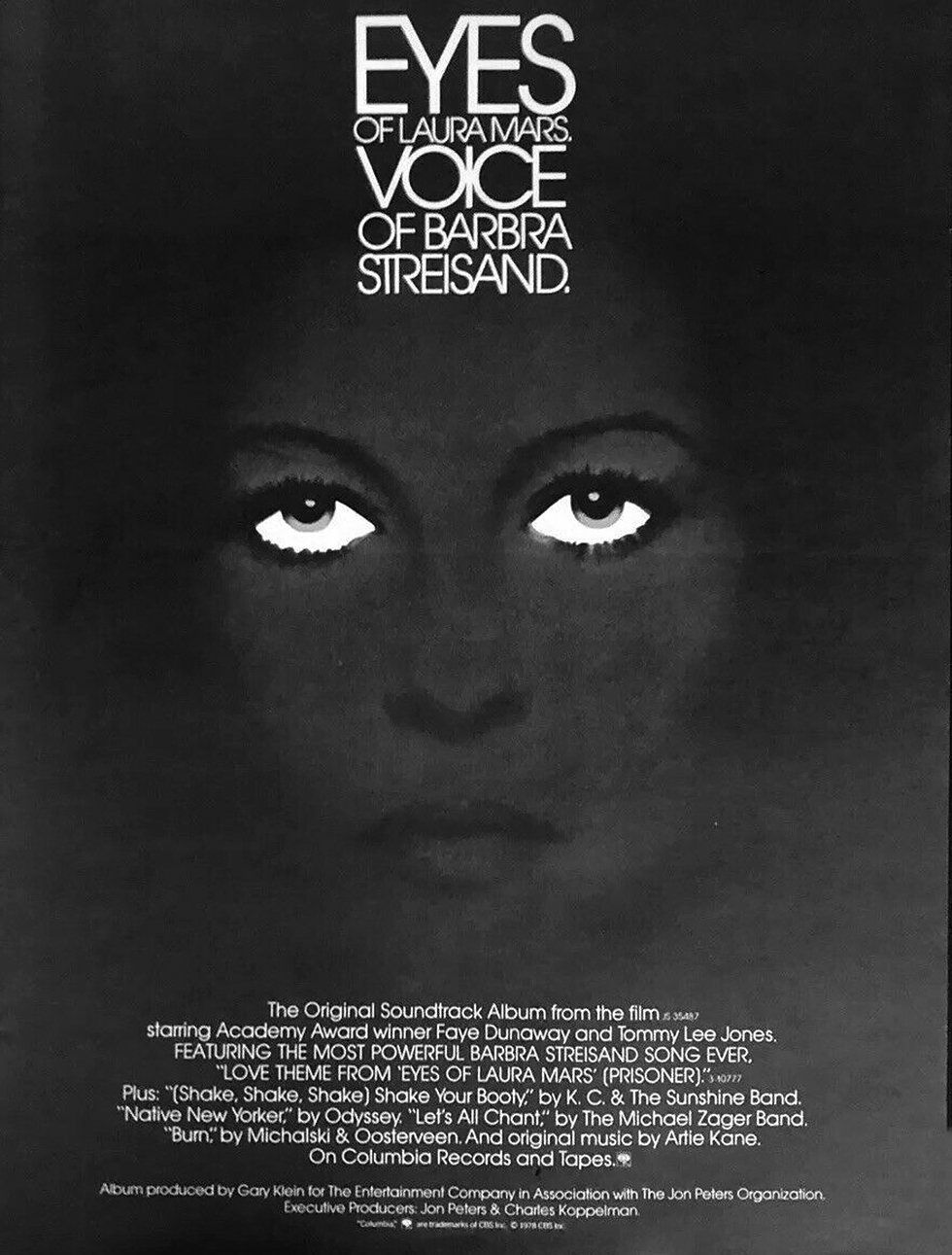 Columbia Records ad for Prisoner.