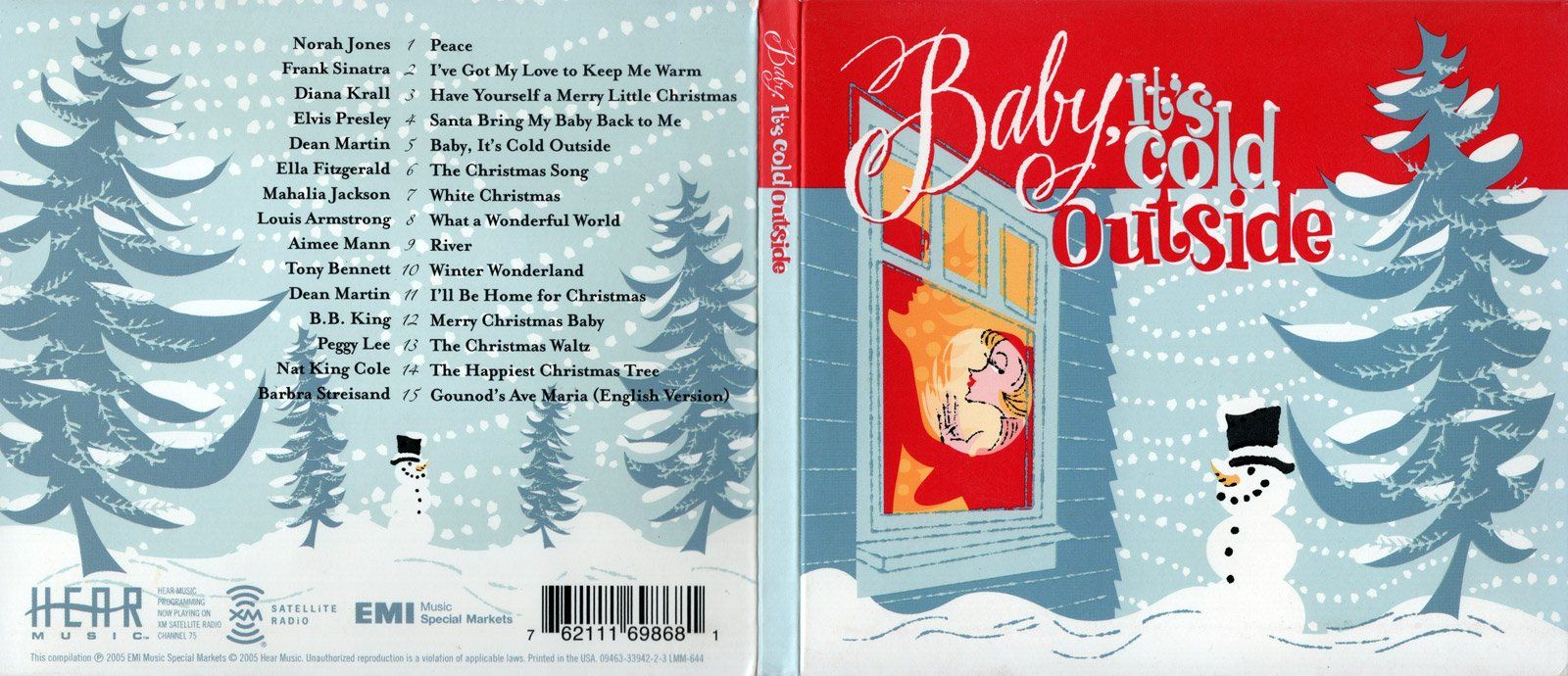 Starbucks CD, back and front covers