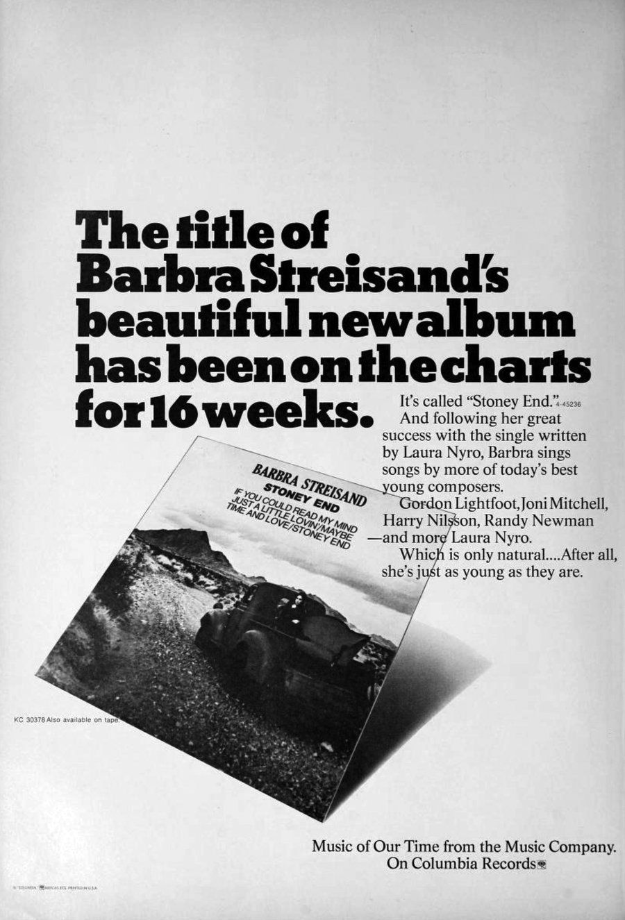 Columbia Records ad for Superman: 