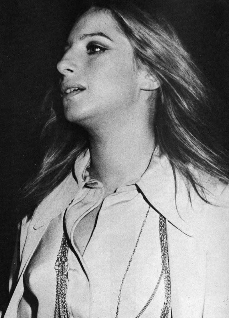Streisand in the recording studio for Superman