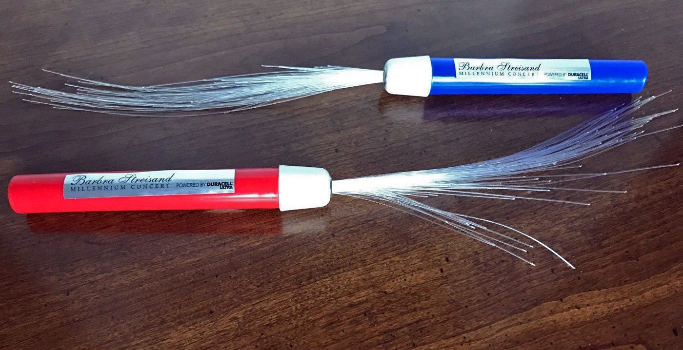 Millennium flashlights supplied by Duracell.  Photo: Joey Rivera.