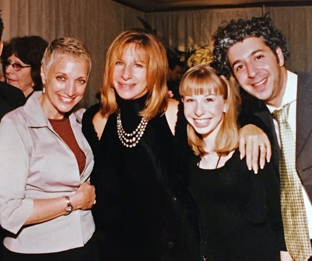Randee Heller, Streisand, Lauren Frost, and Alec Ledd