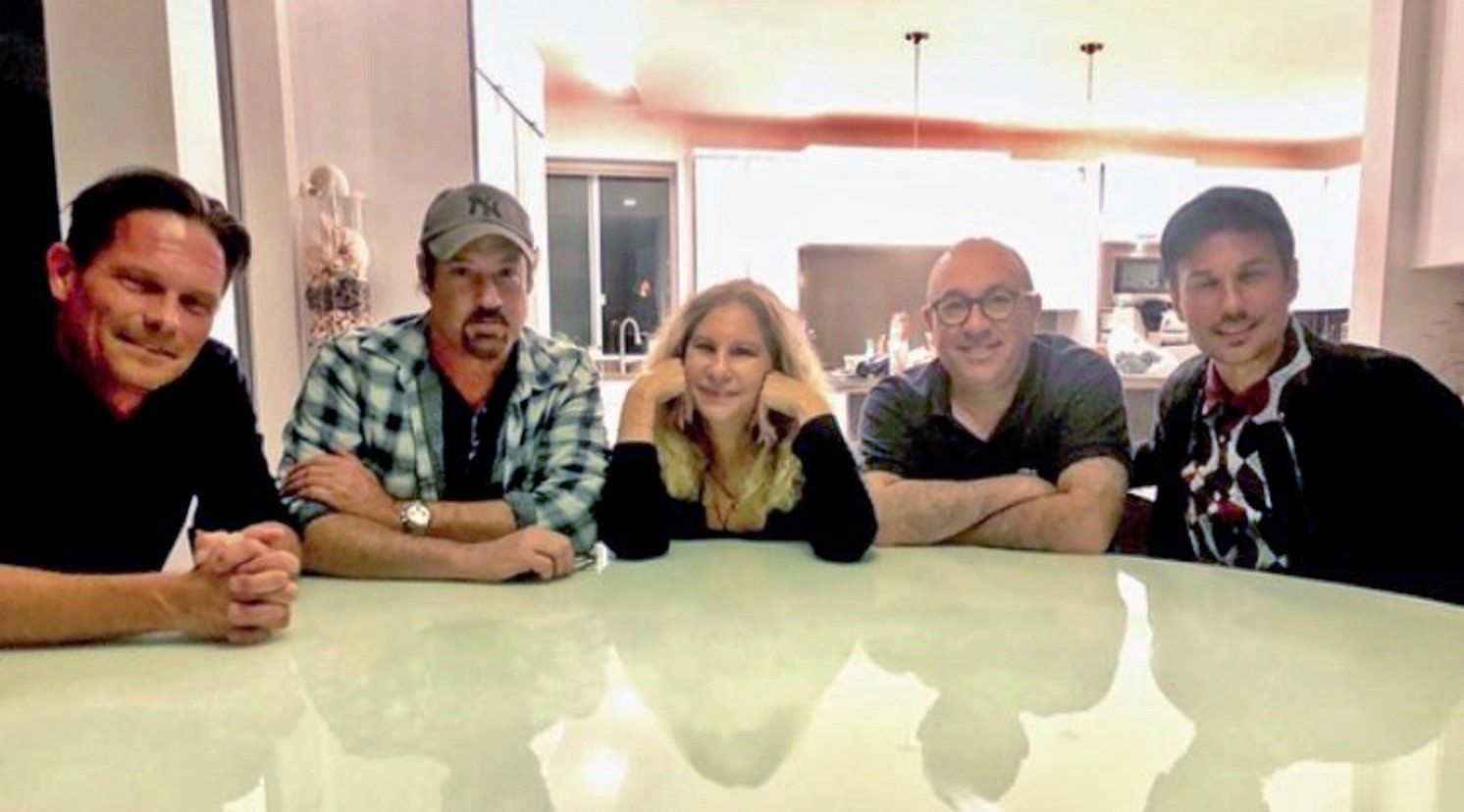 Jochem van der Saag, John Shanks, Barbra, Jay Landers, and Jonas Myrin