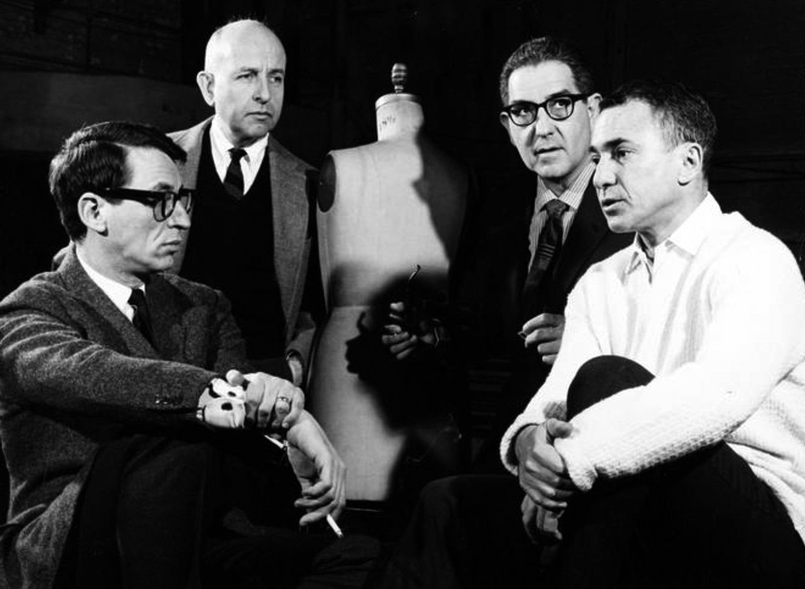 The Wholesale creative team: Ross, Weidman, Rome and Laurents