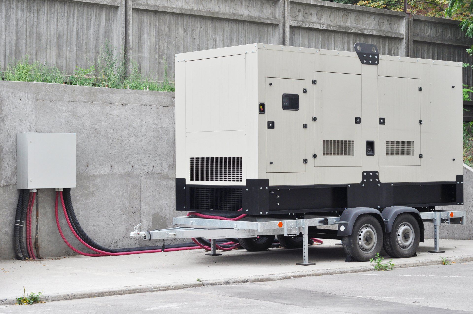 Home Wiring Upgrade Contractor — Backup Generator for Office Building Connected to the Control Panel in Claymont, DE Home Wiring Upgrade Contractor — Backup Generator for Office Building Connected to the Control Panel in Claymont, DE