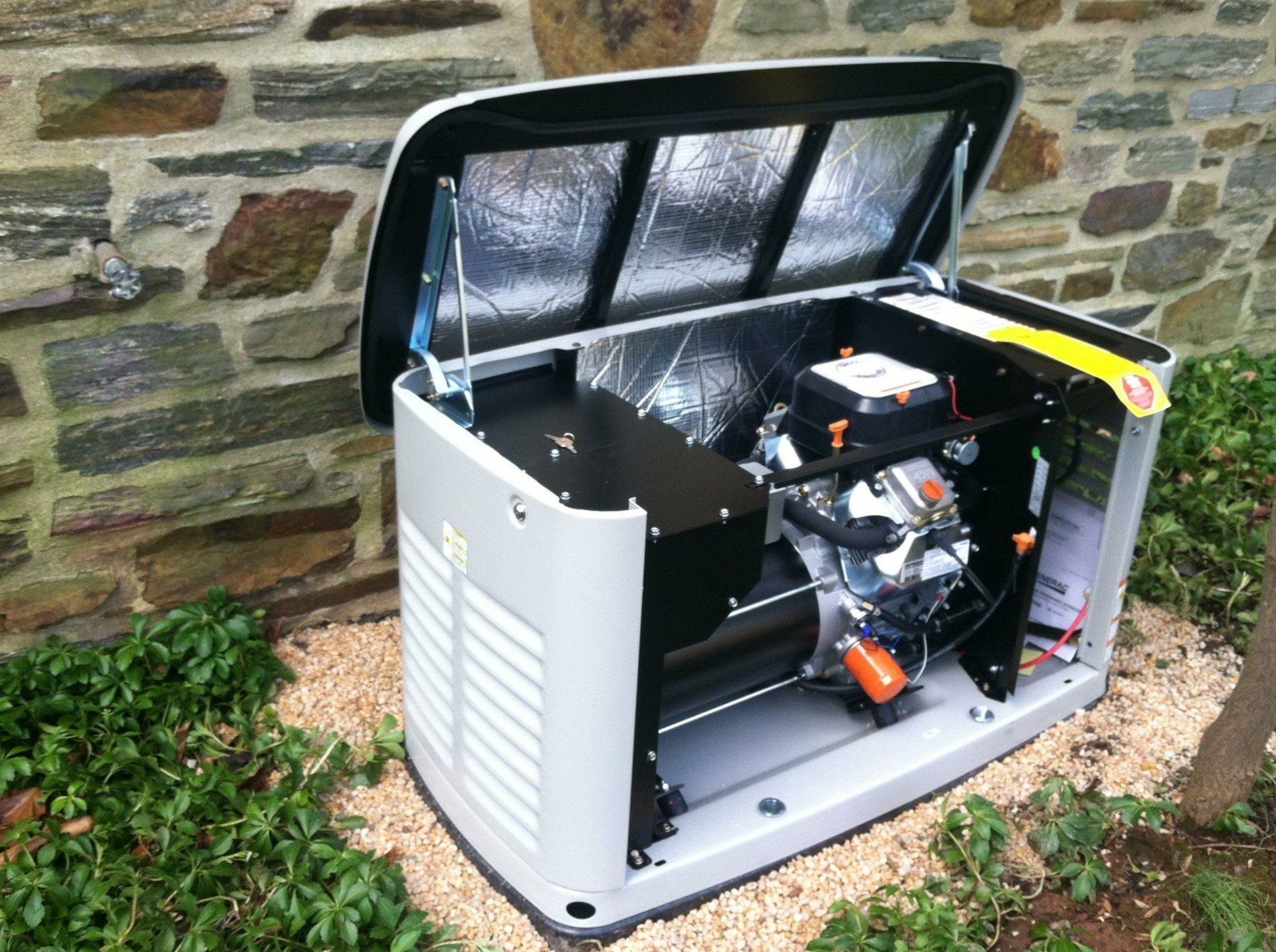 Home Wiring Upgrade Contractor — Backup Generator for Office Building Сonnected to the Control Panel in Claymont, DE Home Wiring Upgrade Contractor — Backup Generator for Office Building Сonnected to the Control Panel in Claymont, DE