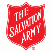 The Salvation Army logo: Red shield with white text.