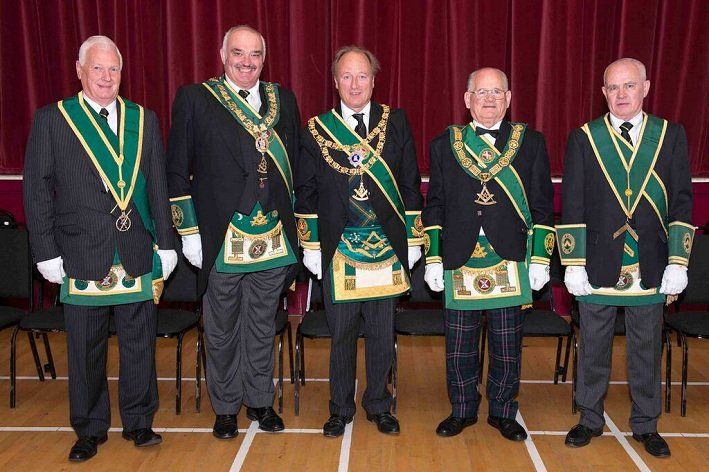 Installation of the provincial Grand Master of Ross and Cromarty