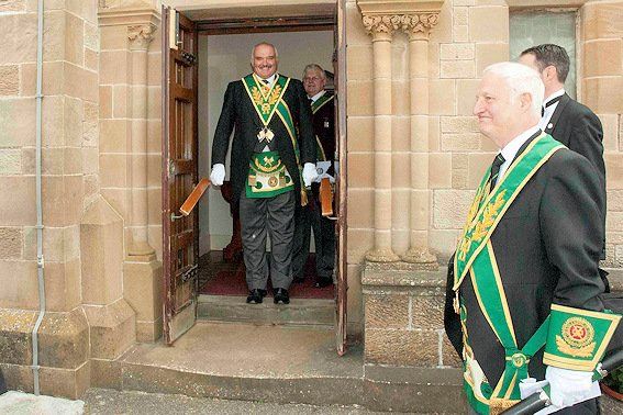 Provincial Grand Lodge Visit to the 250th Rededication of Lodge St John (Kilwinning) Largs No. 173