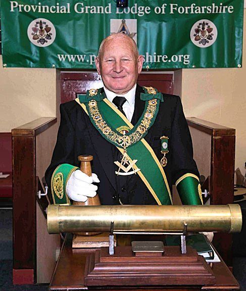 Installation of the Provincial Grand Lodge of Forfarshire