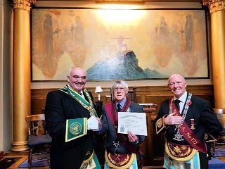 Brother Steve Sinclair, Lodge Perth Royal Arch No. 122