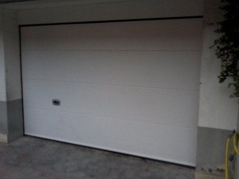 porta automatizzata per garage