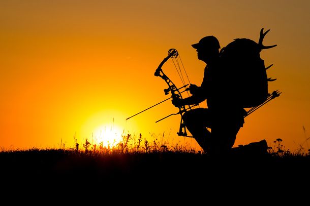 bow and arrow hunter