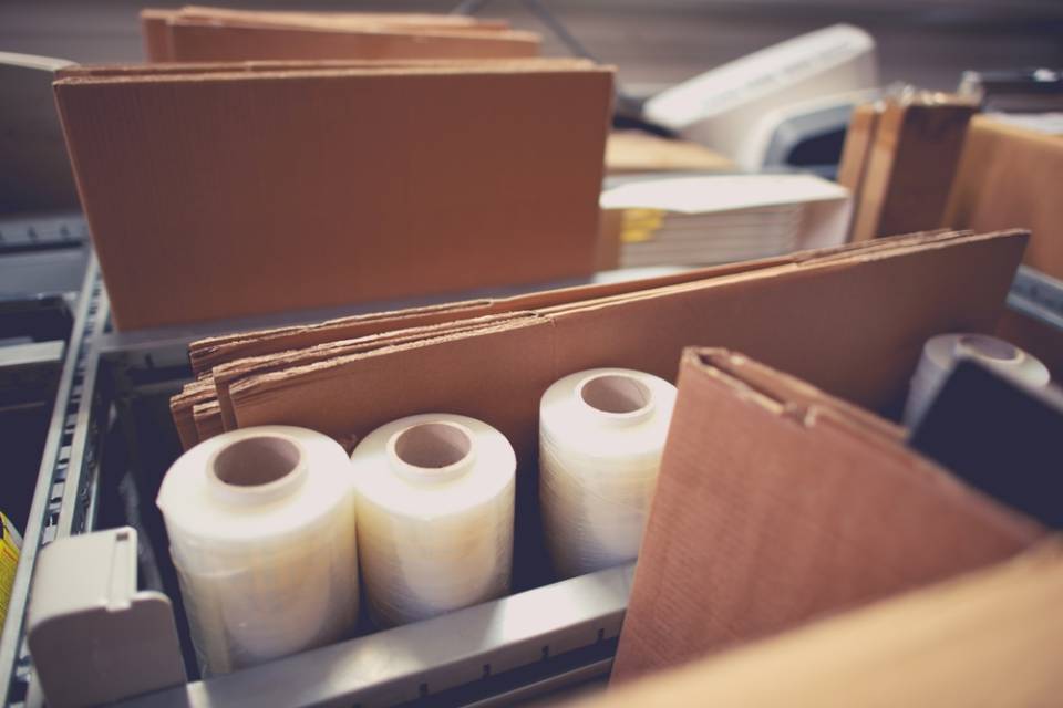 materiale per imballaggi