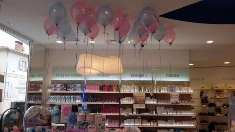 farmacia allestita per corso pre-parto