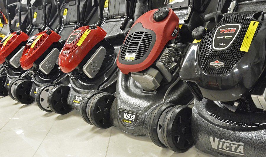 Lawn mower used n Kaitaia