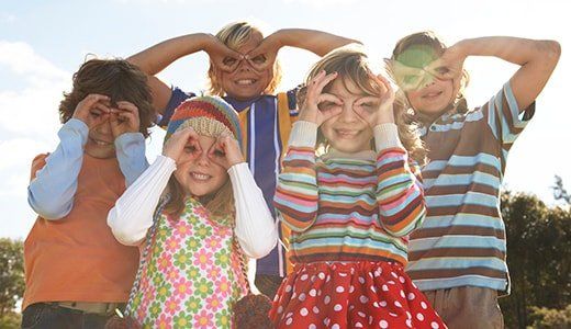 Happy children doing gestures - Day Care Center in Northglenn, CO Happy children doing gestures - Day Care Center in Northglenn, CO