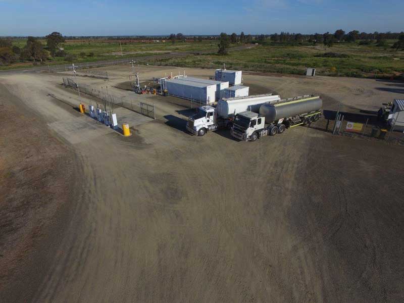 Filling Oil Truck