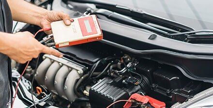 Mechanic Checking Car Interiors — Auto repair shop in Pittsburg, CA