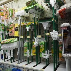 Housewares, mops, brooms, sponges and more