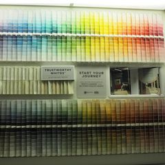 House paint and color matching center