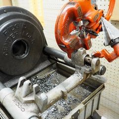 Pipe Cutting and Pipe threading