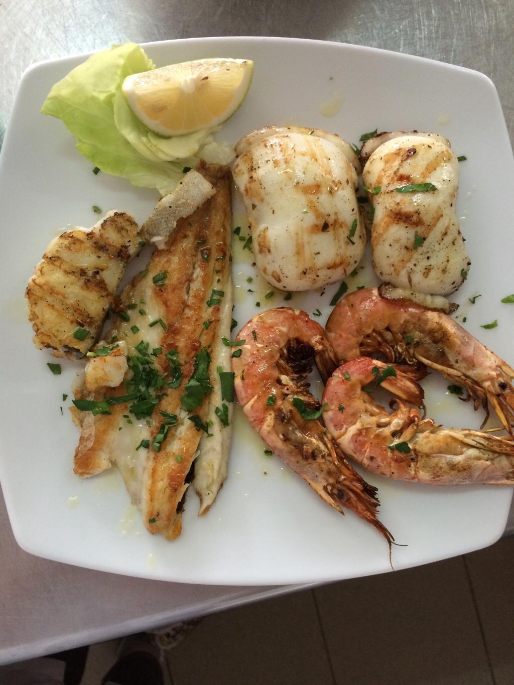 Pesce alla griglia