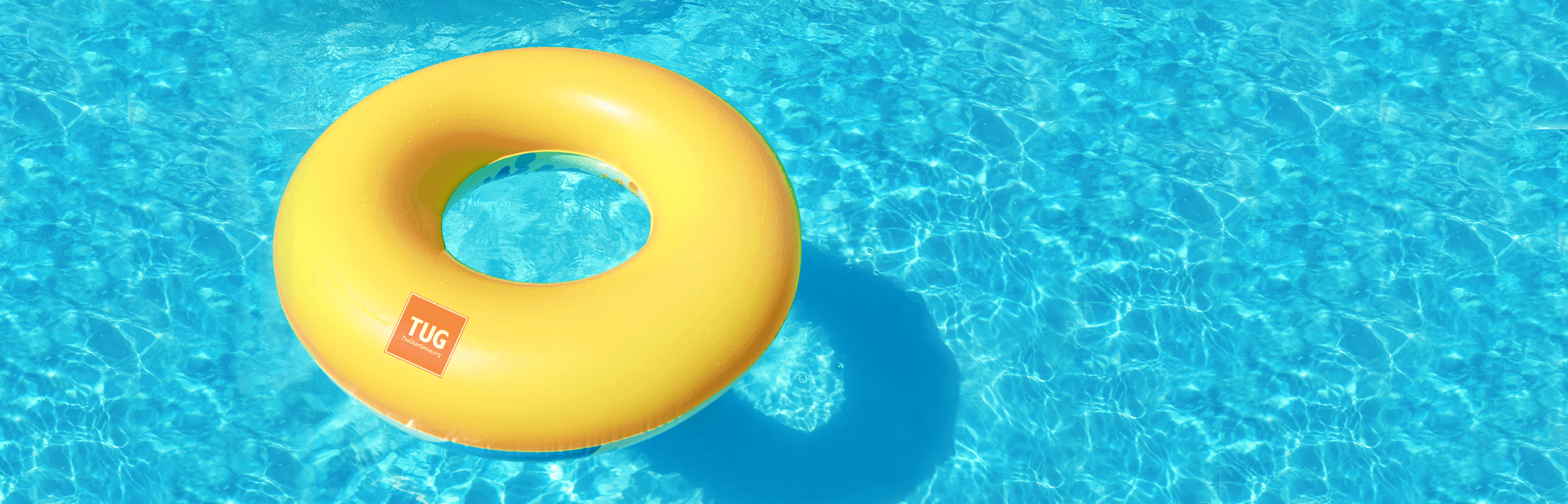 Life preserver with a TUG logo
