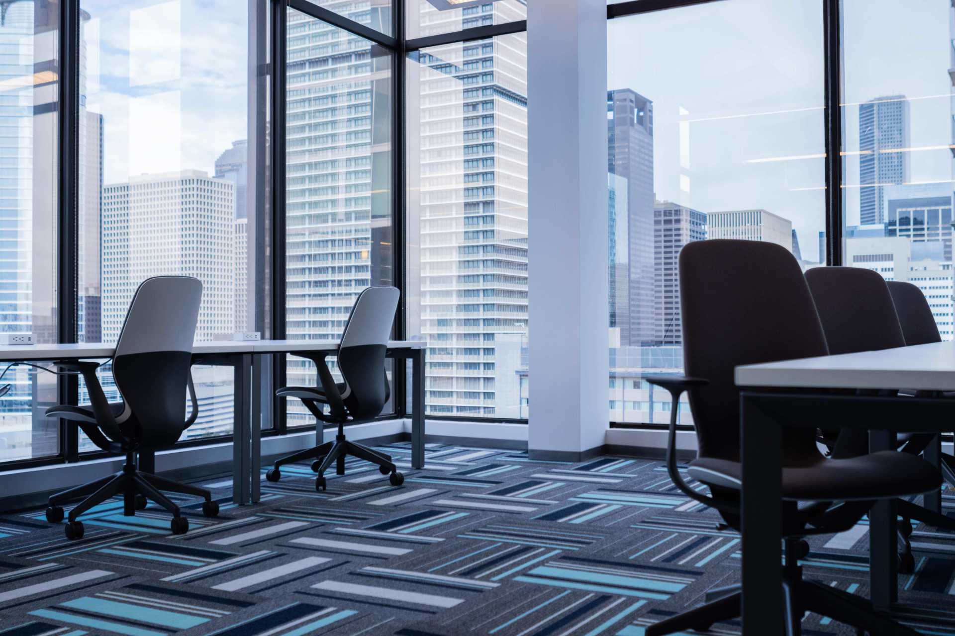 downtown corner office
