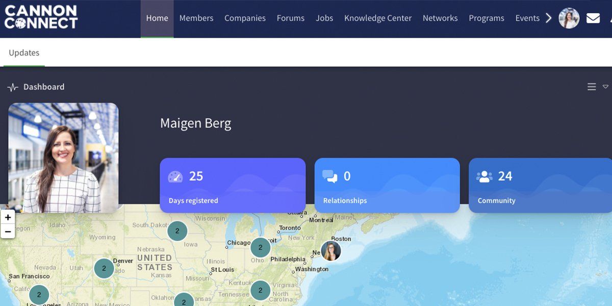 Cannon Connect platform