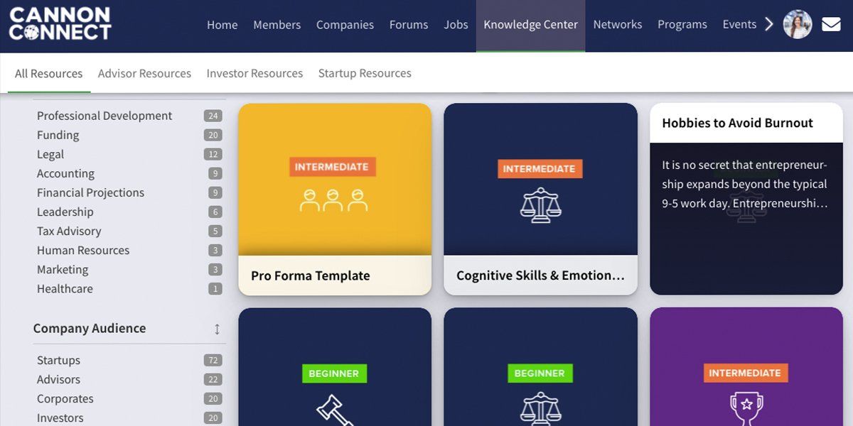 Cannon Connect platform