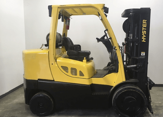 Yellow Colored Forklift Inside the Warehouse — Staten Island, NY — General Forklift Yellow Colored Forklift Inside the Warehouse — Staten Island, NY — General Forklift