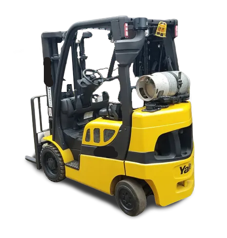 Yellow Forklift Outside the Warehouse — Staten Island, NY — General Forklift Yellow Forklift Outside the Warehouse — Staten Island, NY — General Forklift
