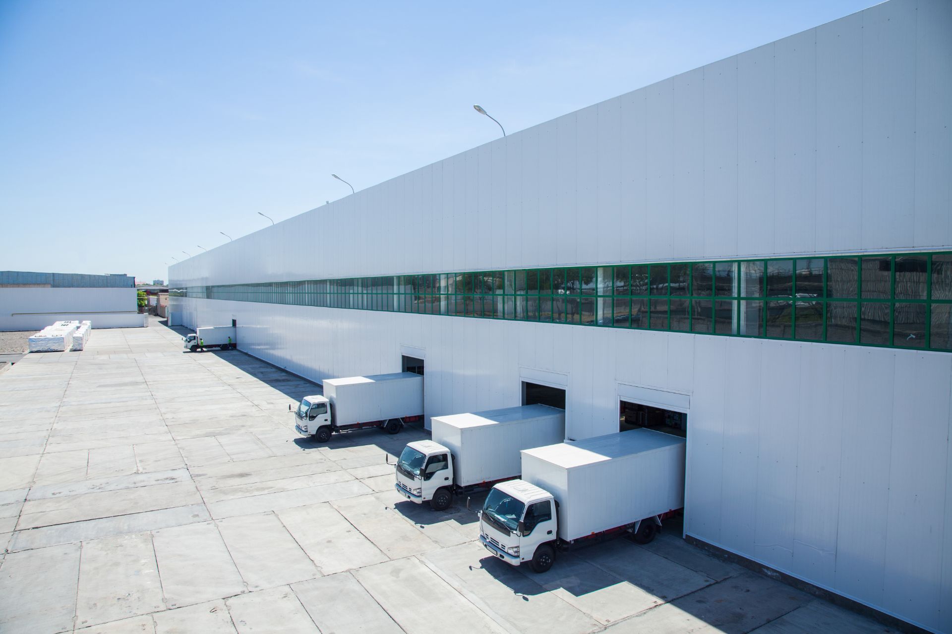 Camion in stabilimento