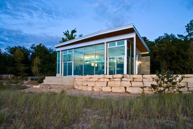 Beautiful House — Traverse City, MI — Northern Michigan Glass Co