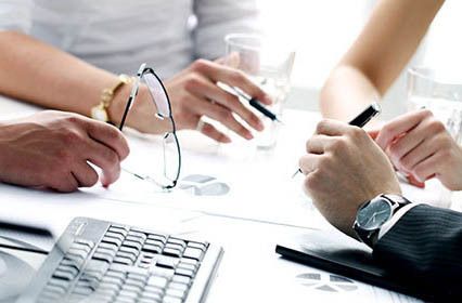 consultants in meeting