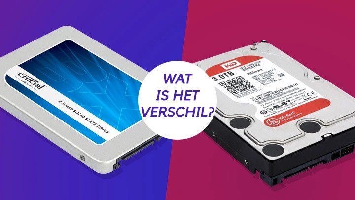 Wat is het verschil tussen een HDD en een SSD