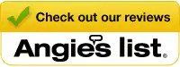 Yellow rectangle featuring a green checkmark, the text