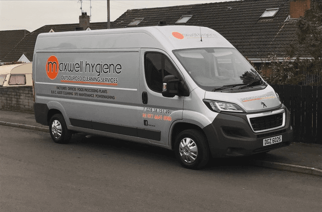 Maxwell Hygiene Ltd service vehicle
