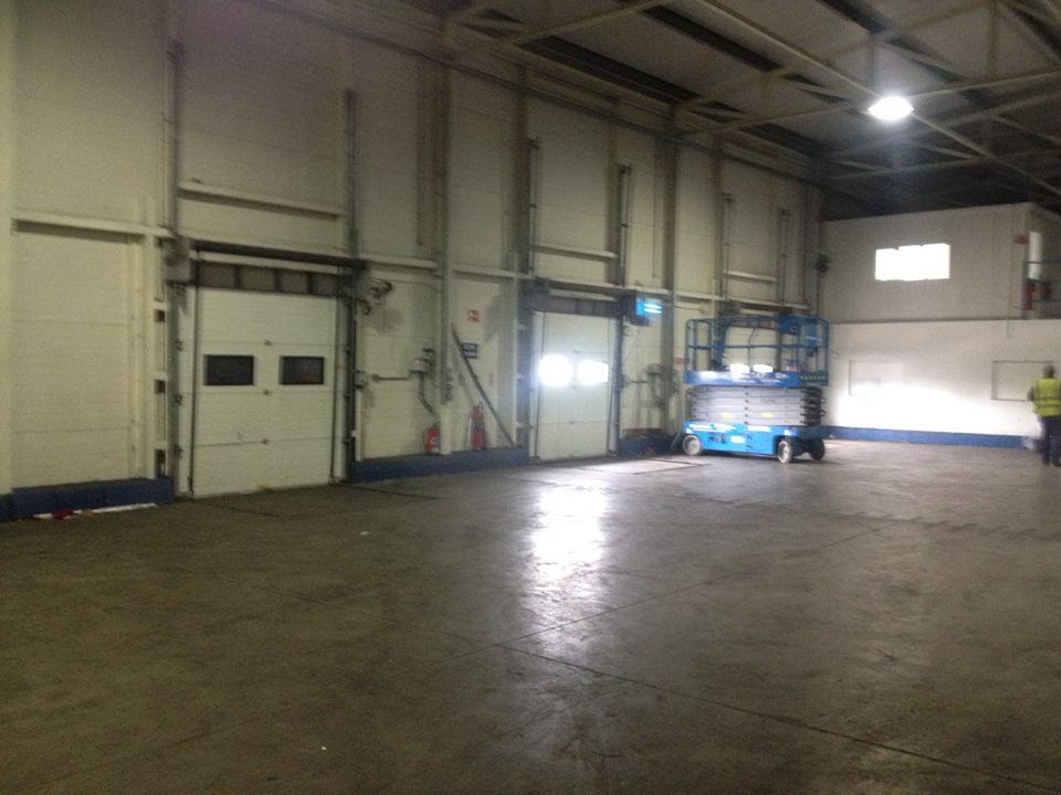 Industrial floor