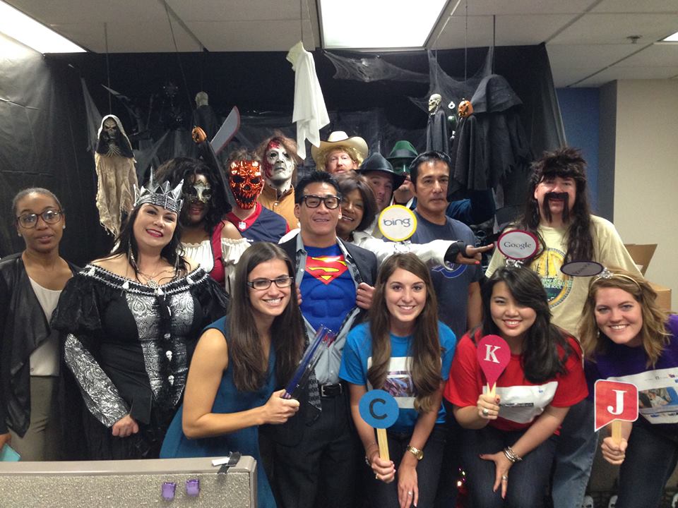 Internet Marketing Company Staff Dressed Up
