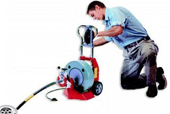 plumbing drain machine