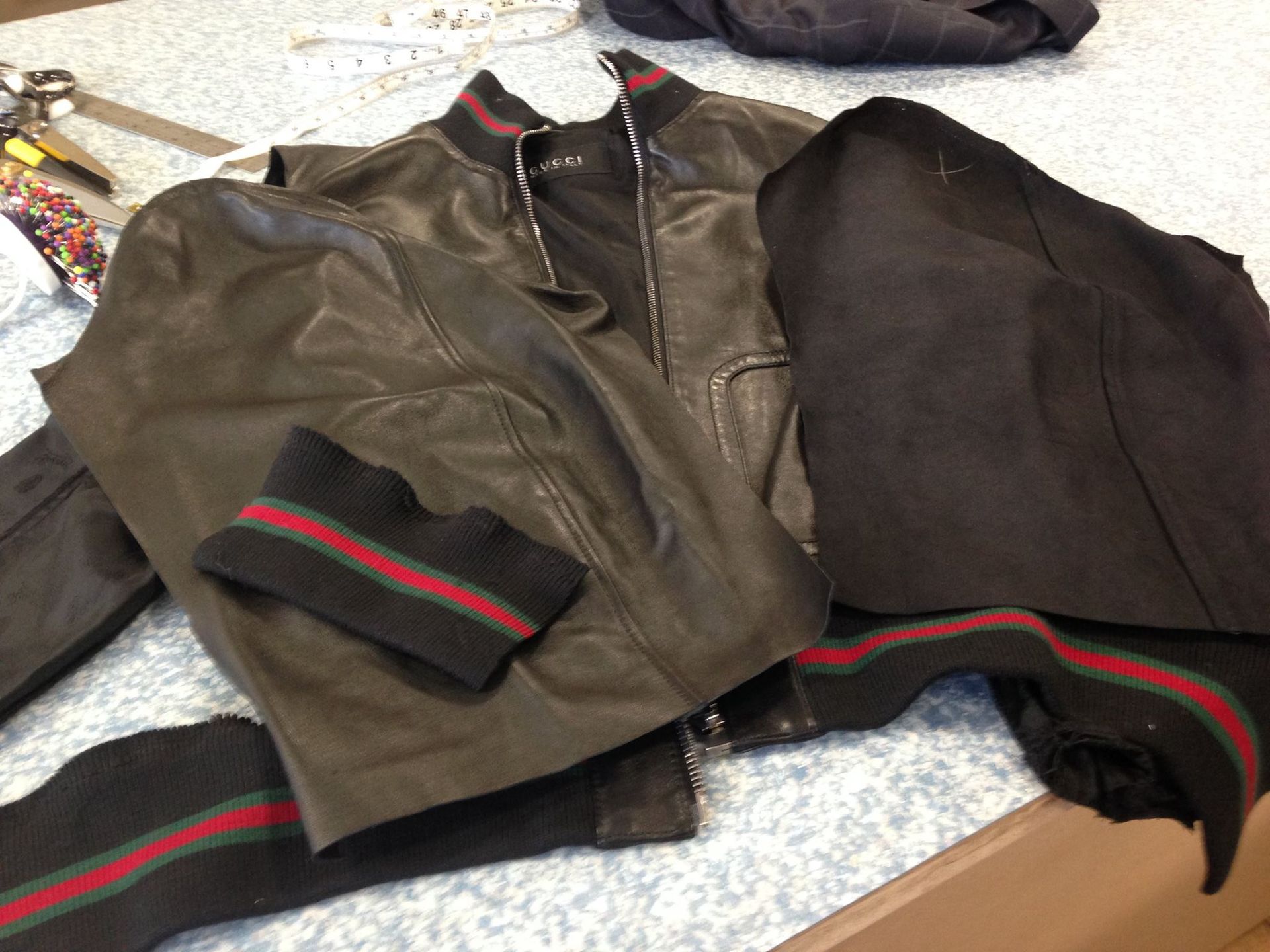 Gucci leather alteration