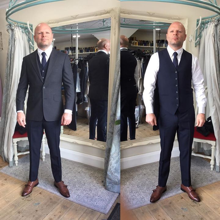 Custom made suit
