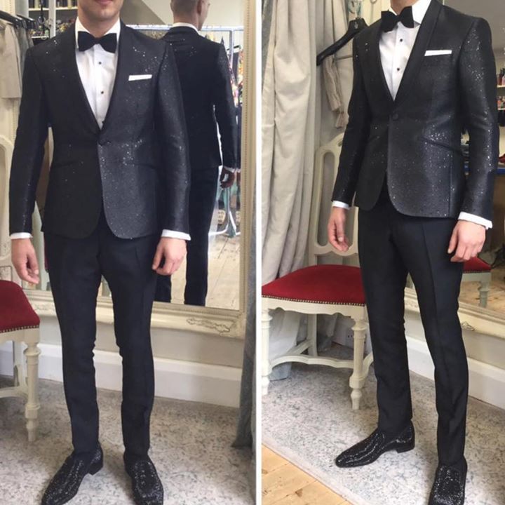 Custom made wedding suit