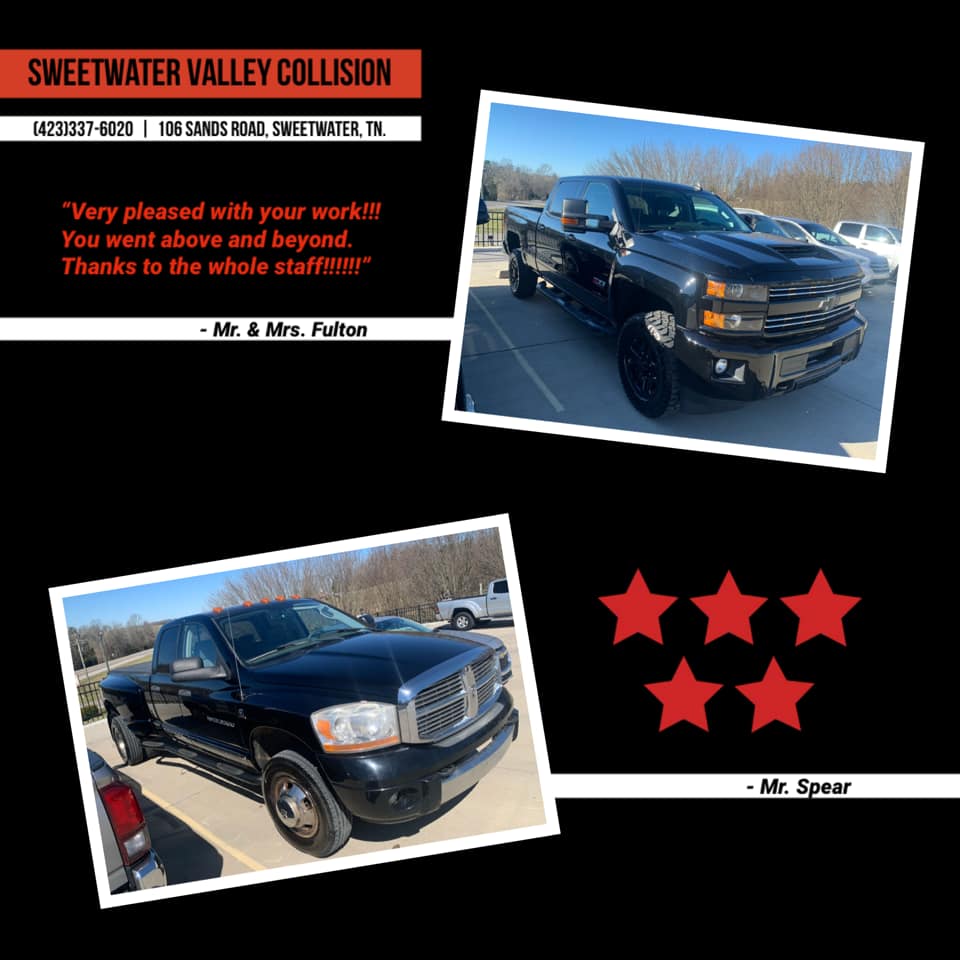 Mr. & Mrs. Fulton Review — Sweetwater, TN — Sweetwater Valley Collision