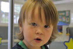 Boy in StarChild Academy's Toddler Care Program