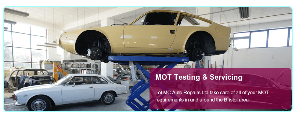 If you're vehicle needs an MOT test in Bristol call MC Auto Repairs Ltd book an MOT test