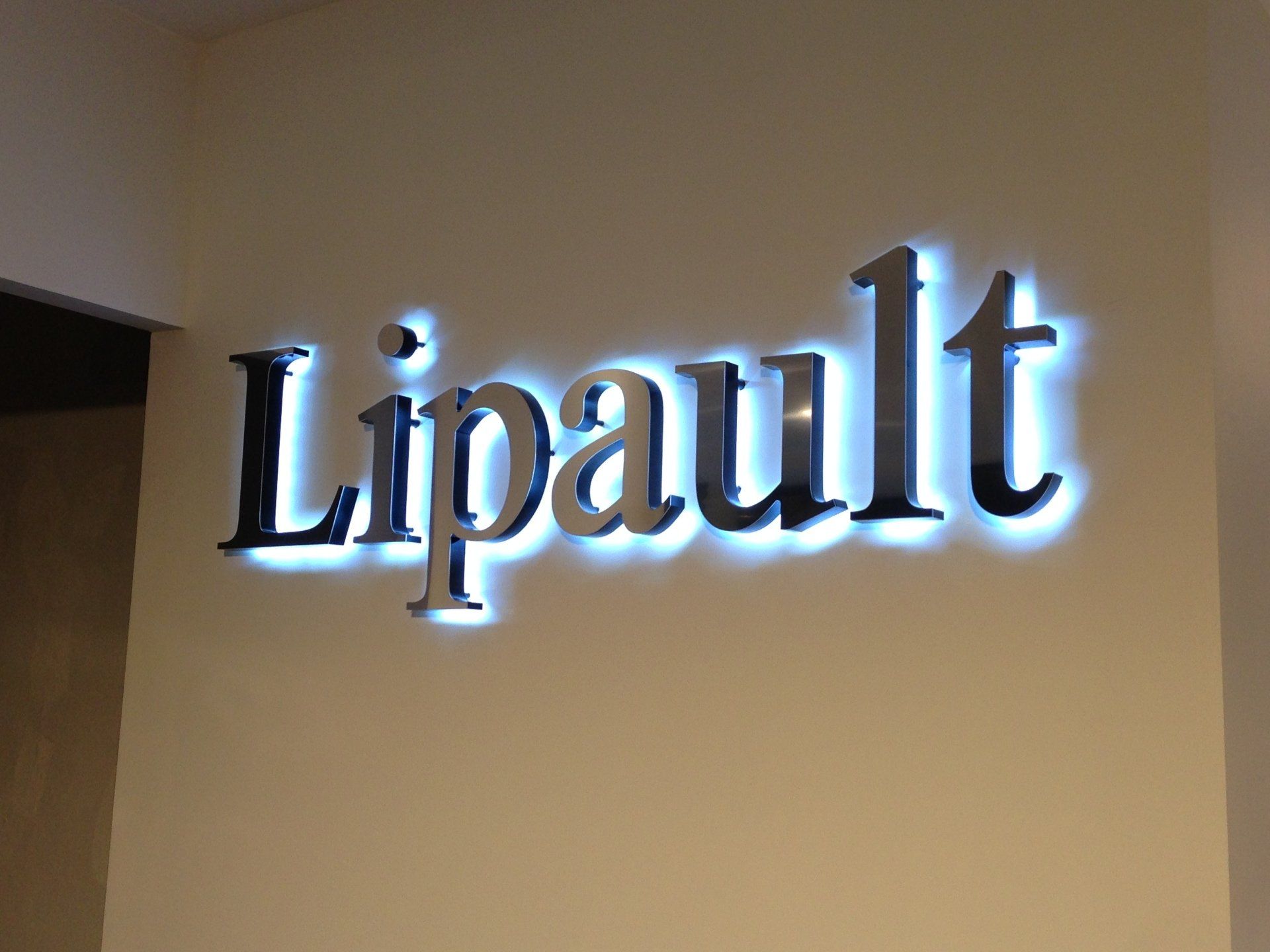 Enseigne bandeau lumineuse