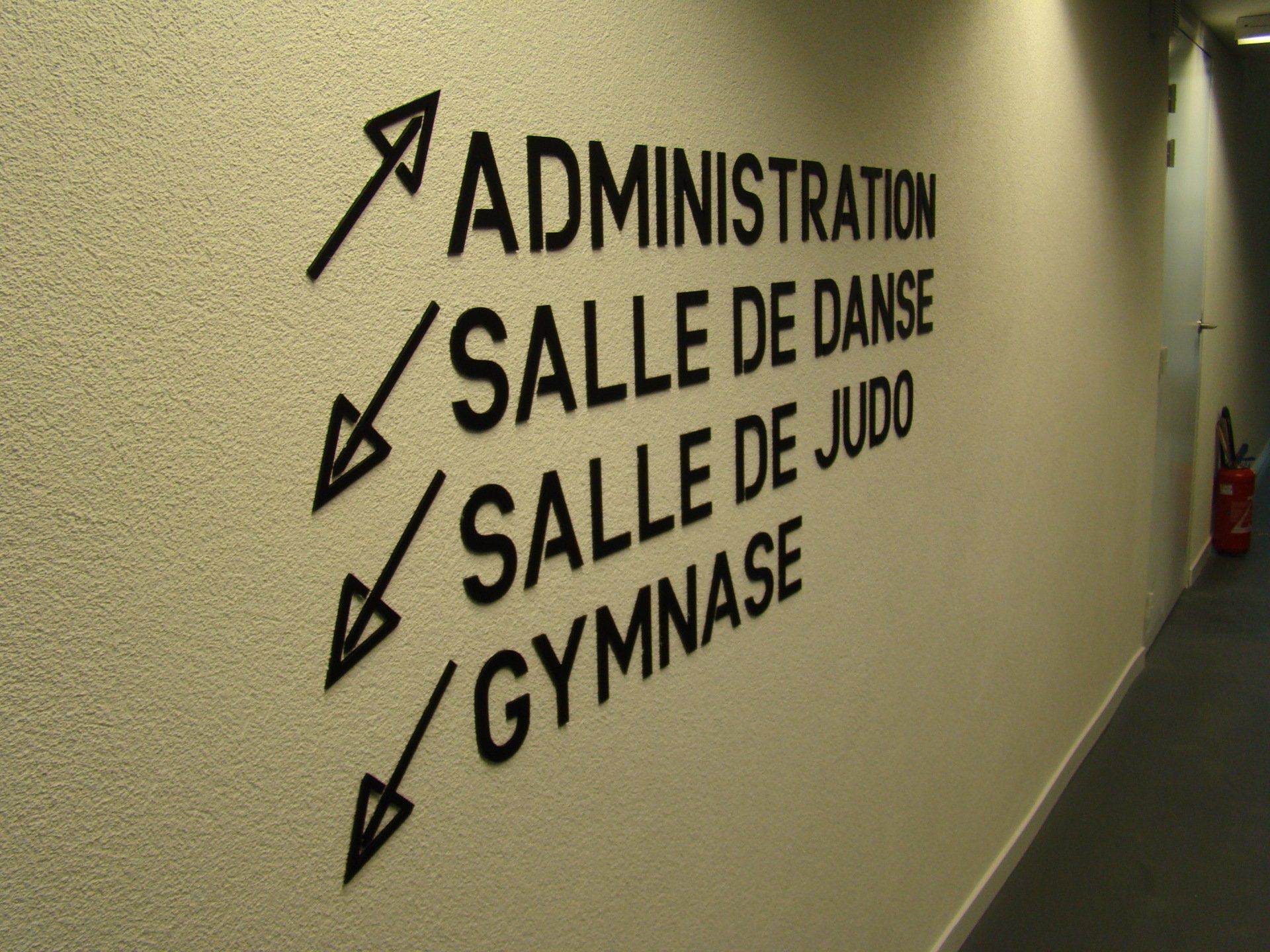 Signalétique directionnelle